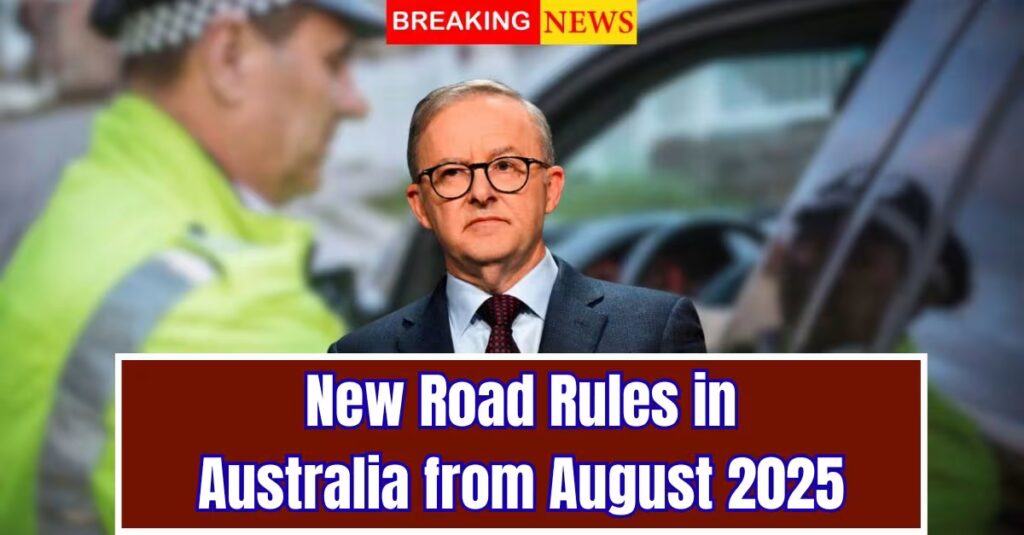 New Road Rules in Australia from August 2025