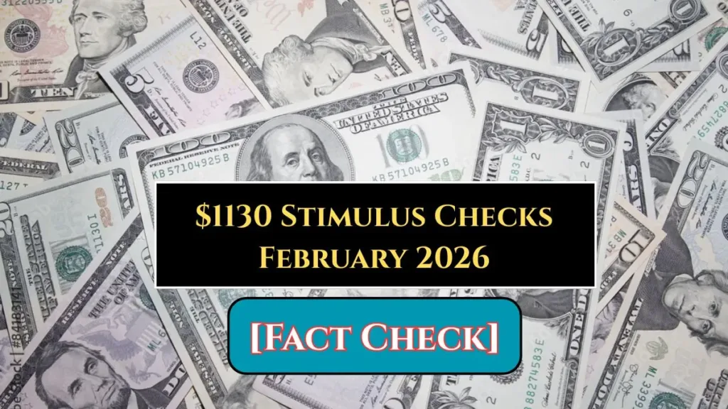 $1130 Stimulus Checks February 2026