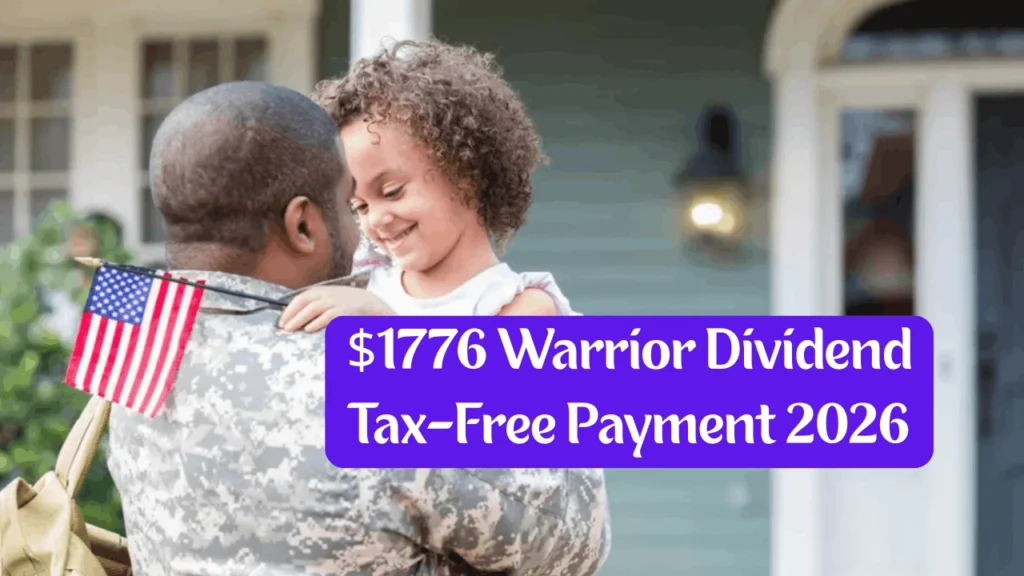 $1776 Warrior Dividend Tax-Free Payment 2026 1 $1776 Warrior Dividend Tax-Free Payment 2026