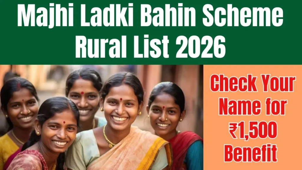 Majhi Ladki Bahin Scheme Rural List 2026