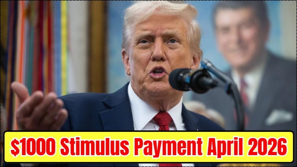 1000 Stimulus Payment April 2026 1