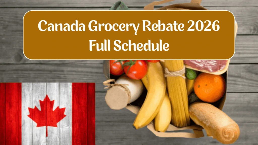 Canada Grocery Rebate 2026 Full Schedule - Amount & Payment Status 1 Canada Grocery Rebate 2026 Full Schedule