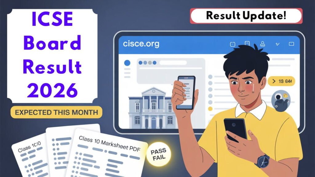 ICSE Board Result 2026