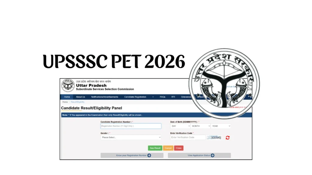 UPSSSC PET 2026