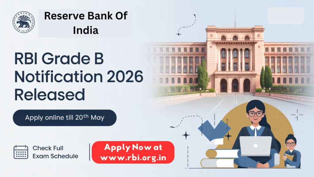 RBI Grade B Notification 2026 Released