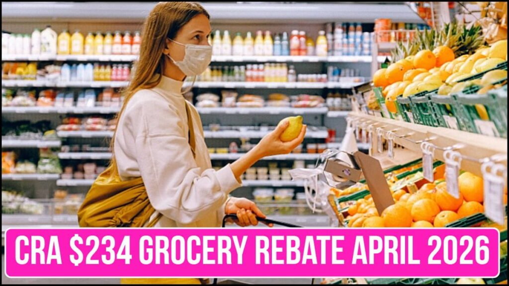 CRA $234 Grocery Rebate April 2026