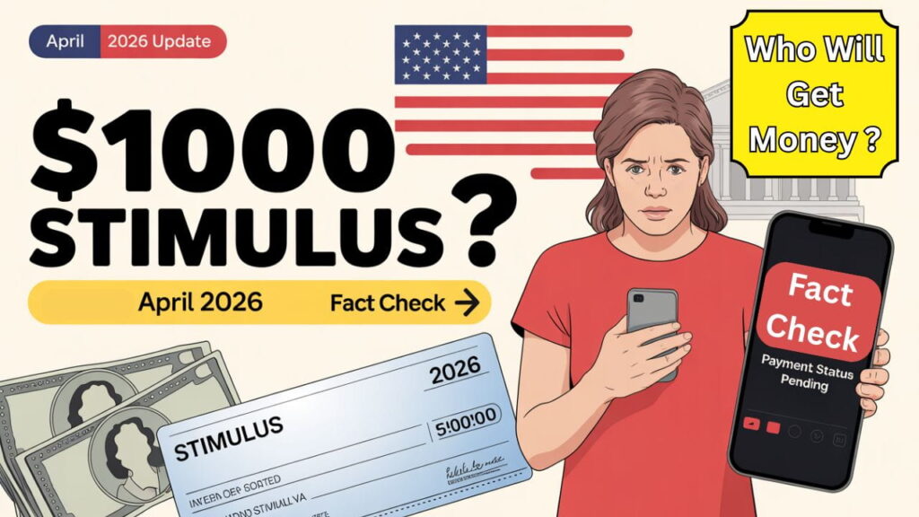 $1000 Stimulus Payment April 2026 