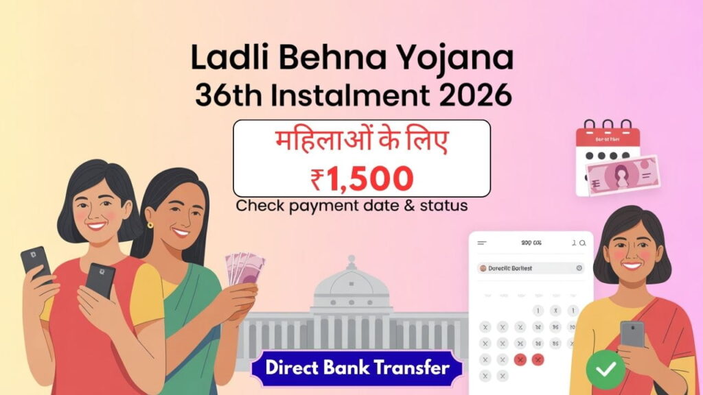 Ladli Behna Yojana 36th Installment 2026