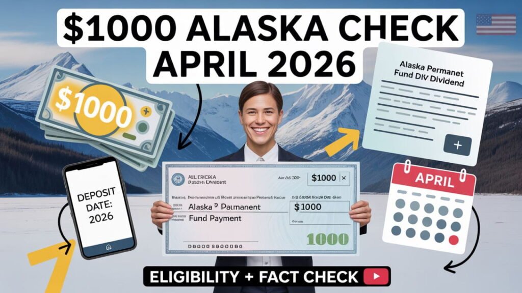 $1000 Alaska Stimulus Check April 2026: Verify Eligibility, Deposit Schedule & Fact Check! 1 $1000 Alaska Stimulus Check April 2026