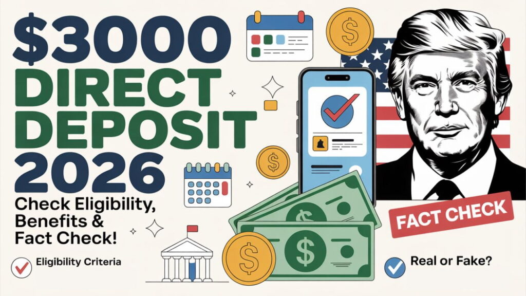 $3000 Direct Deposit 2026