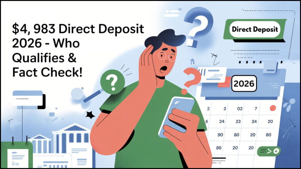$4983 Direct Deposit For 2026