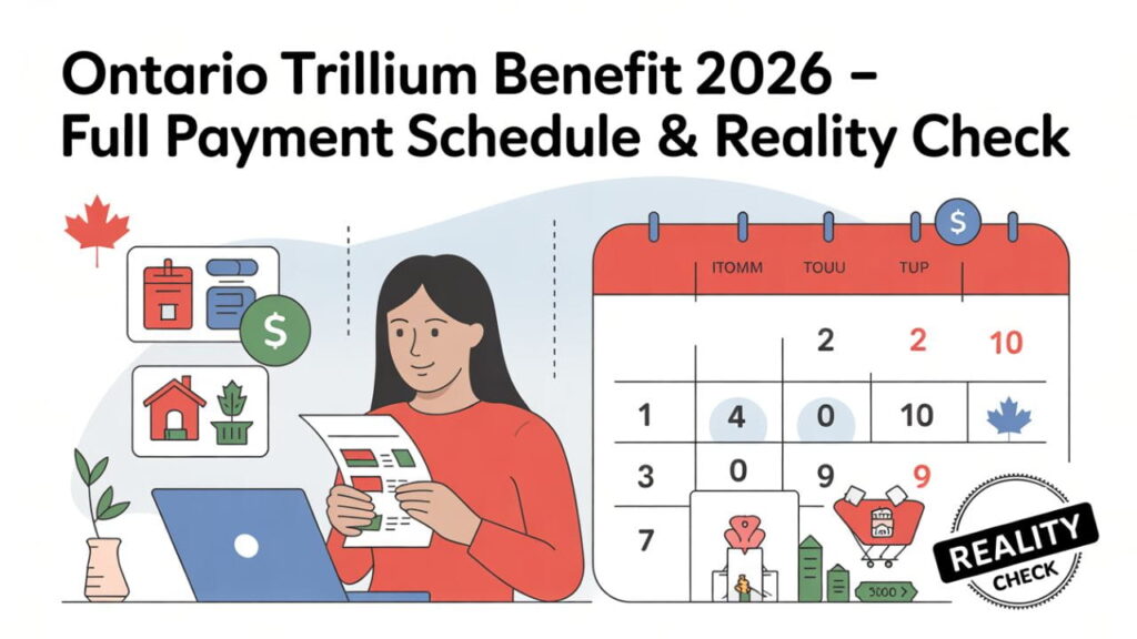 Ontario Trillium Benefit Payment Full Schedule For 2026