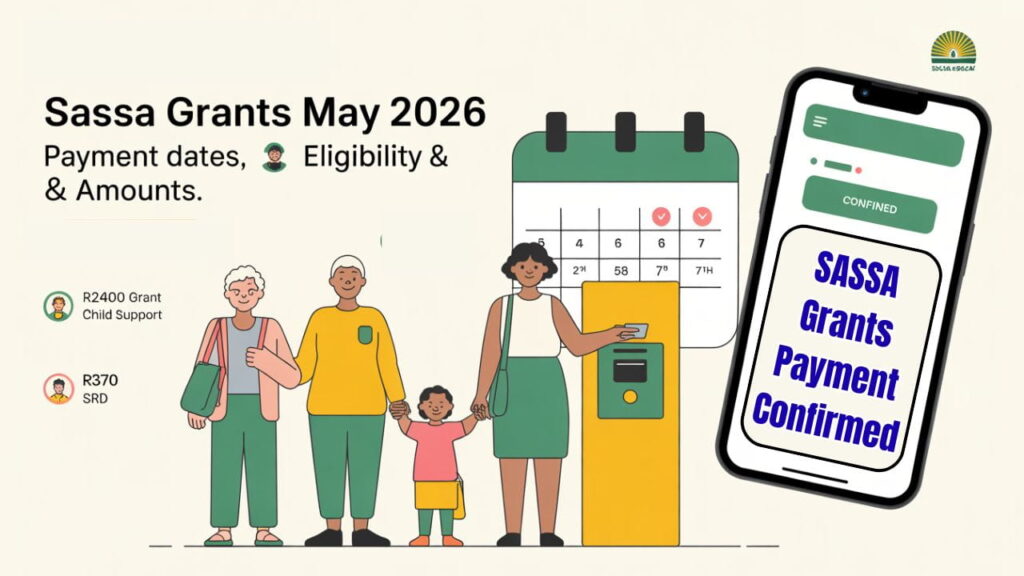 SASSA Grants 2026 May Payment Dates