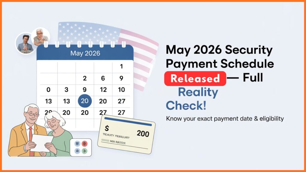 Social Security Payment May 2026 Schedule Released