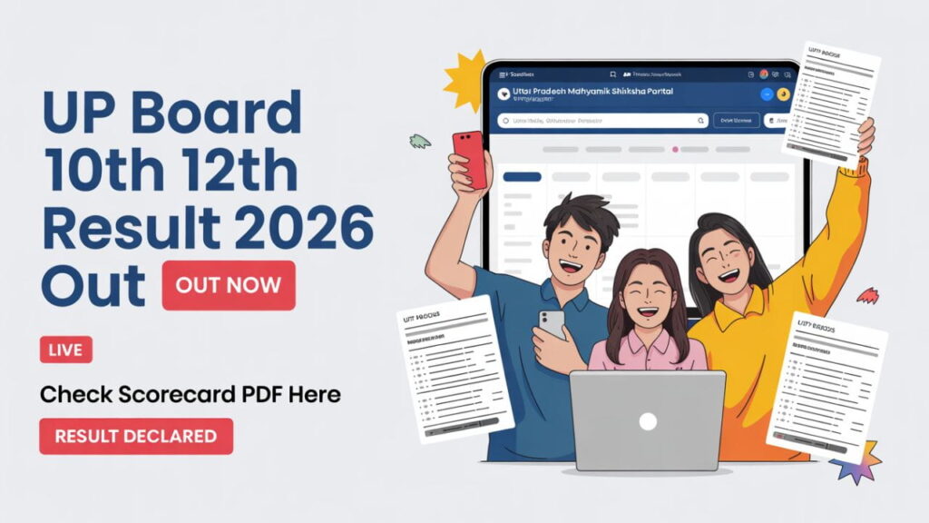 UP Board 10th 12th Result 2026