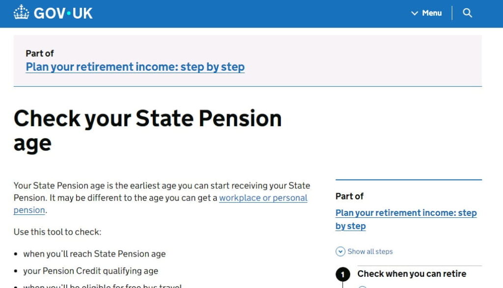 New State Pension Age Confirm