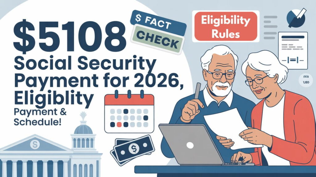 $5108 Social Security Payment For 2026