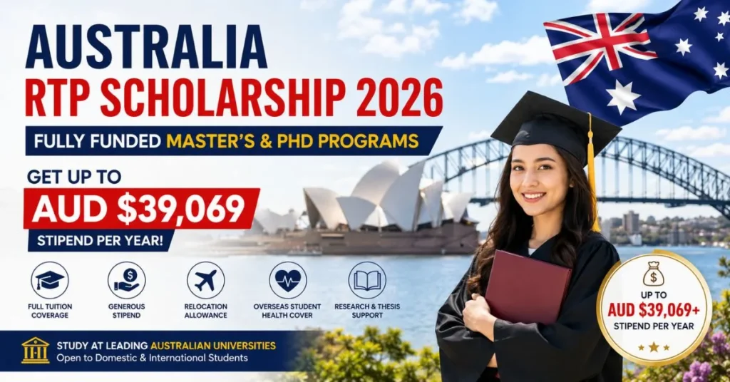 Australia RTP Scholarship 2026