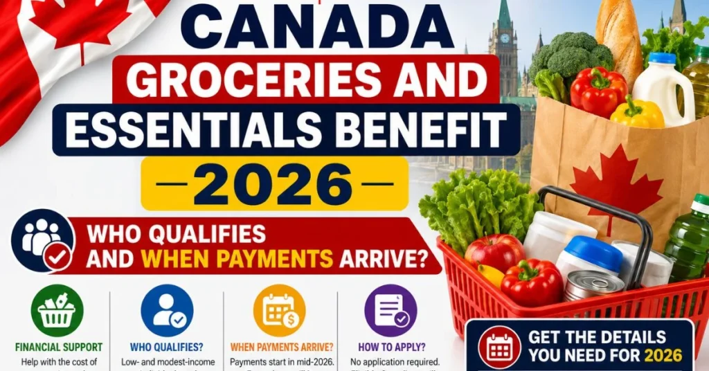 Canada Groceries and Essentials Benefit 2026