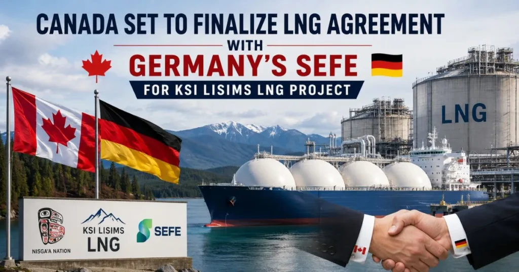 Canada Set to Finalize LNG Agreement With Germany’s SEFE for Ksi Lisims LNG Project 1 Ksi Lisims LNG Project