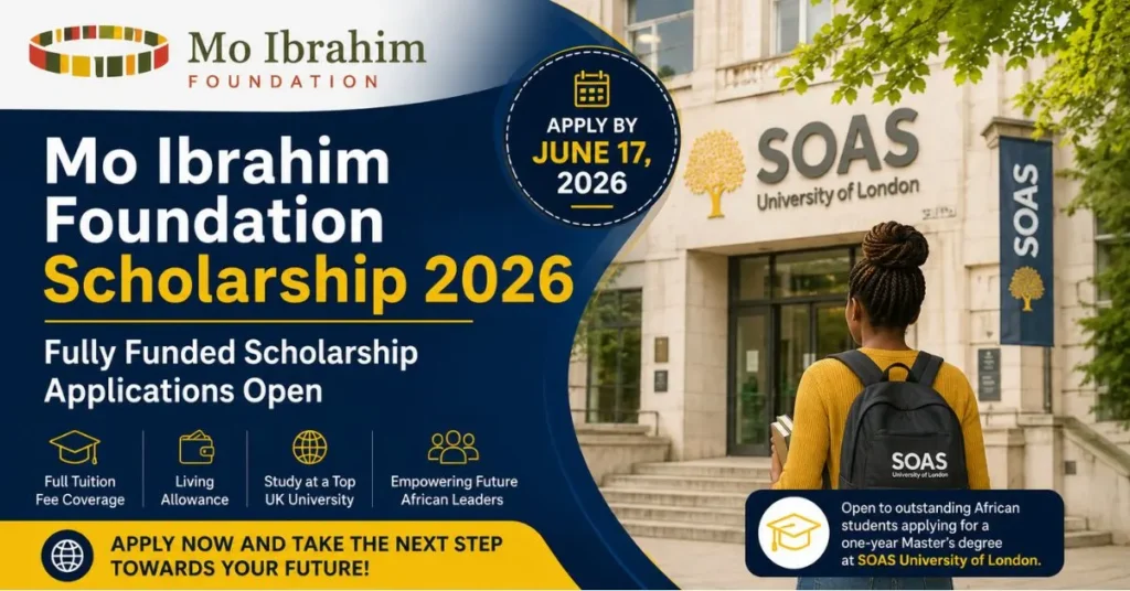 Mo Ibrahim Foundation Scholarship 2026/27