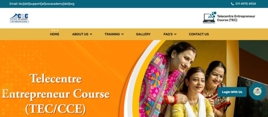 TEC Certificate Registration