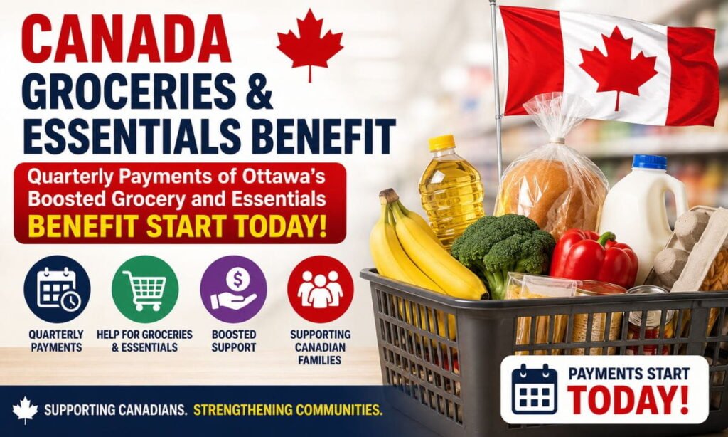 Canada Groceries and Essentials Benefit
