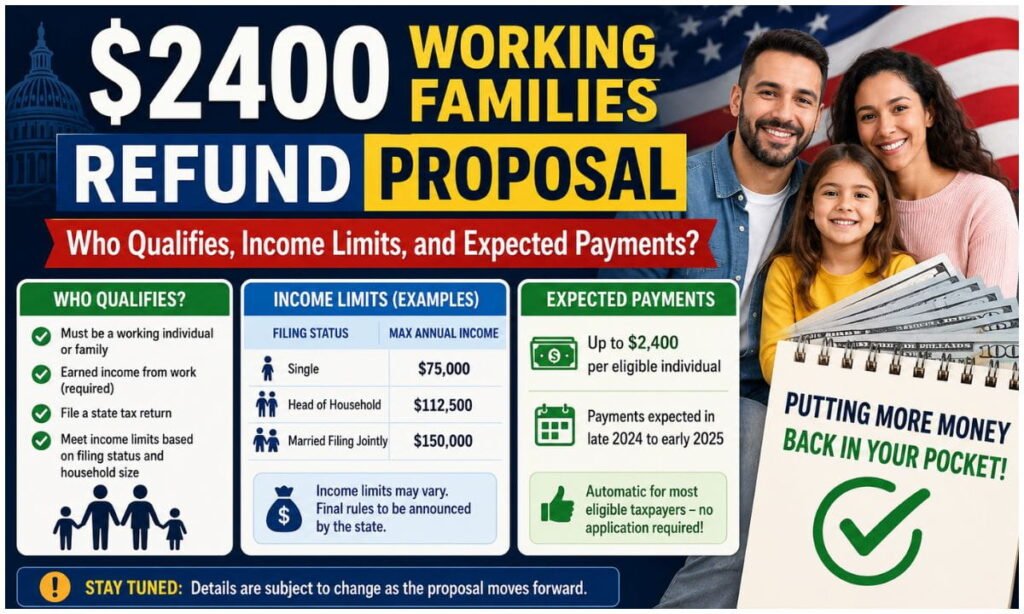 $2400 Working Families Refund Proposal