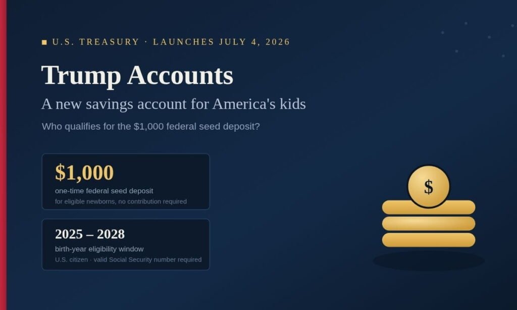 Trump Accounts Launch July 4