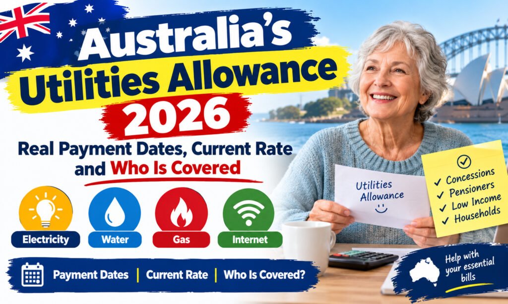 Australia's Utilities Allowance 2026
