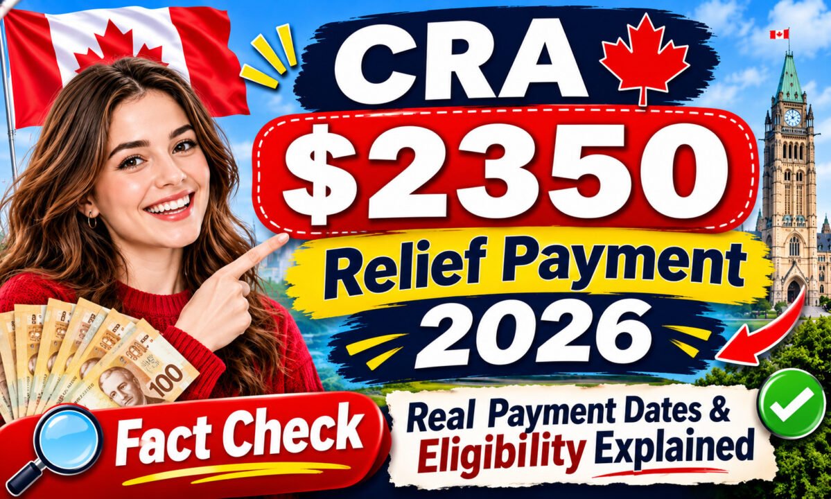 CRA $2350 Relief Payment 2026