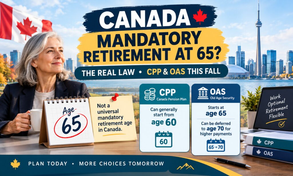 Canada Mandatory Retirement at 65