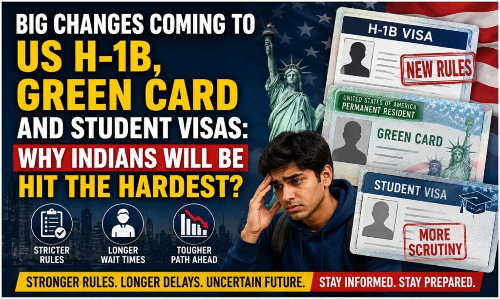 Big Changes Coming to US H-1B, Green Card and Student Visas