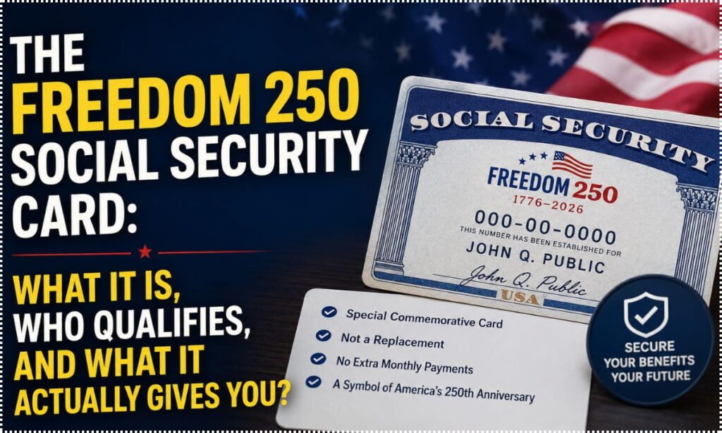 Freedom 250 Social Security Card: What It Is, Who Qualifies, and What It Actually Gives You? 1 Freedom 250 Social Security Card