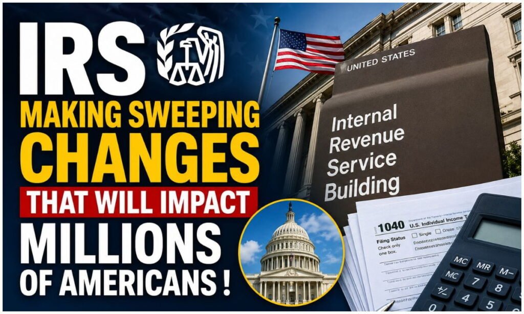 IRS New Changes 2026