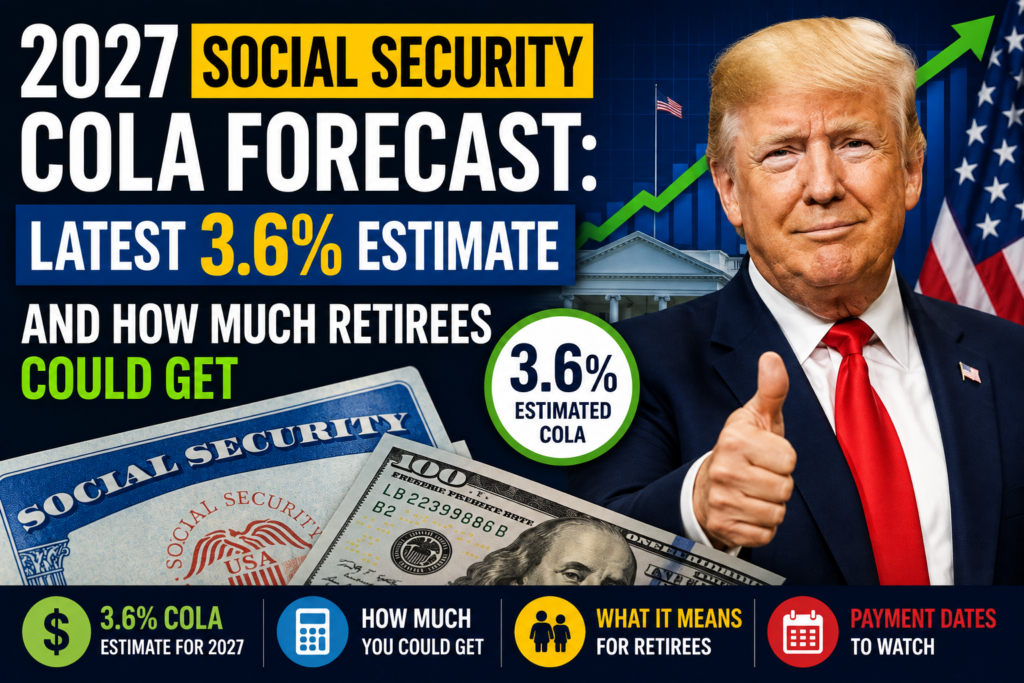 2027 Social Security COLA Forecast: Latest 3.6% Estimate and How Much Retirees Could Get 4 2027 Social Security COLA Forecast