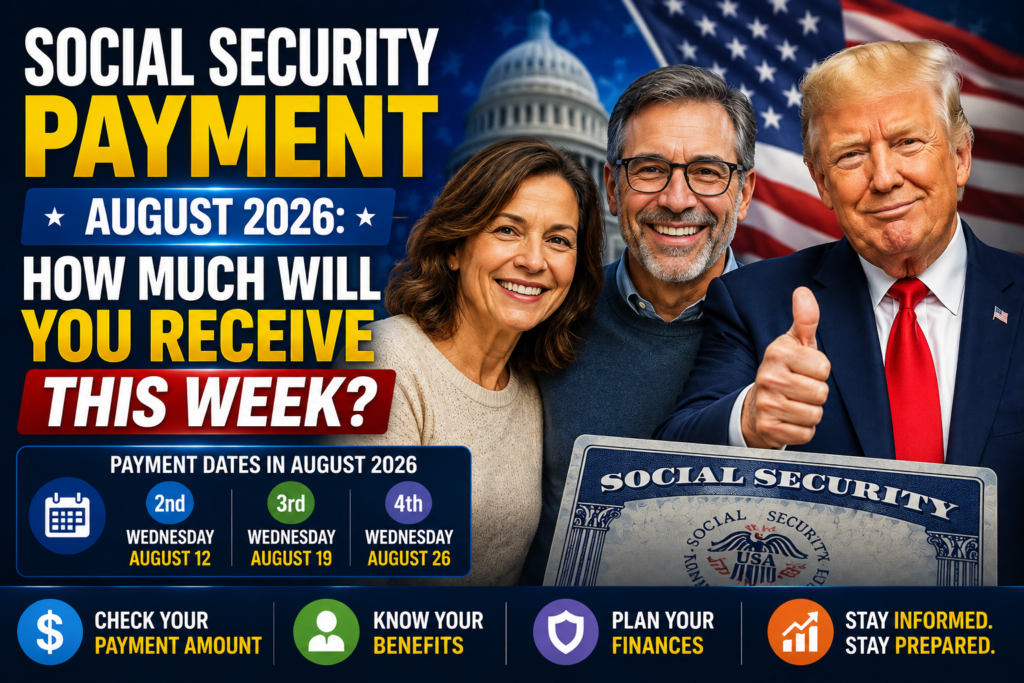 Social Security Payment August 2026: How Much Will You Receive This Week? 2 Social Security Payment August 2026