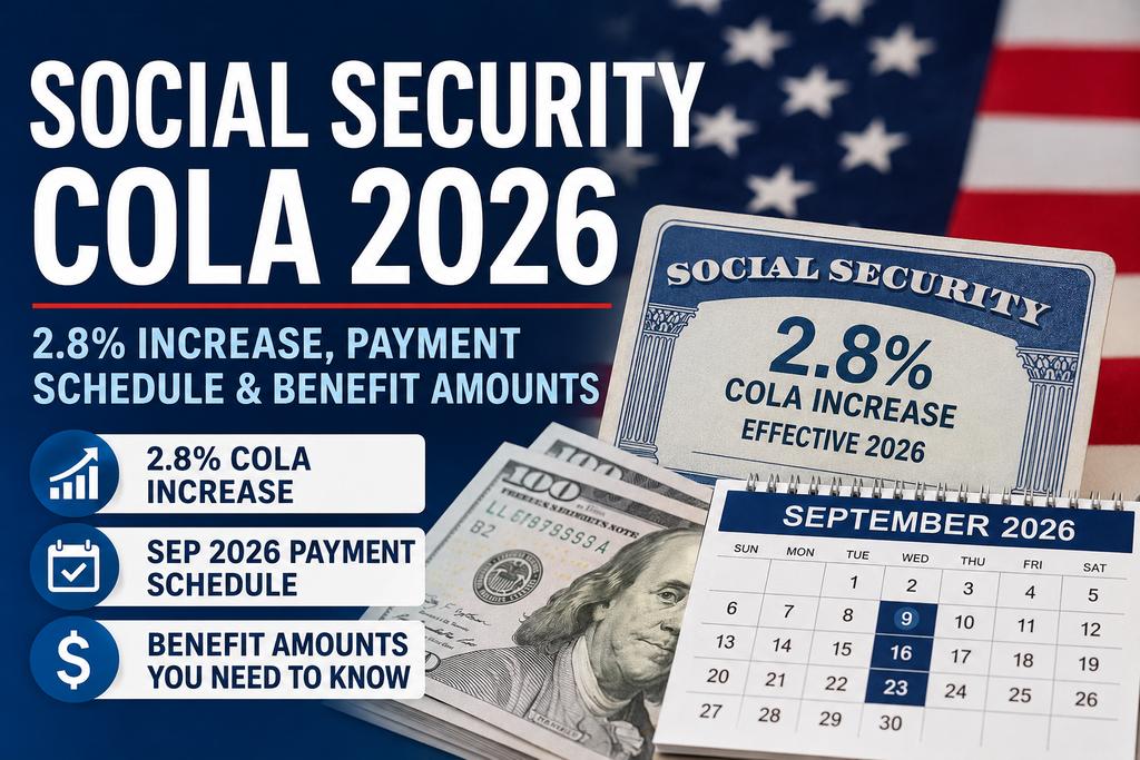 Social Security COLA 2026: How Much Extra Will You Receive in Your Sep 2026 Benefit Payment and Sep Payment Dates? 4 Social Security COLA 2026