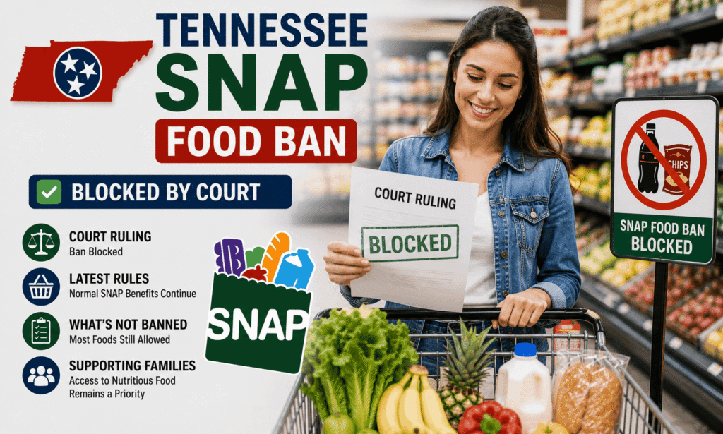Tennessee SNAP Food Ban 2026: Blocked by Court, Latest Rules Explained 1 Tennessee SNAP Food Ban