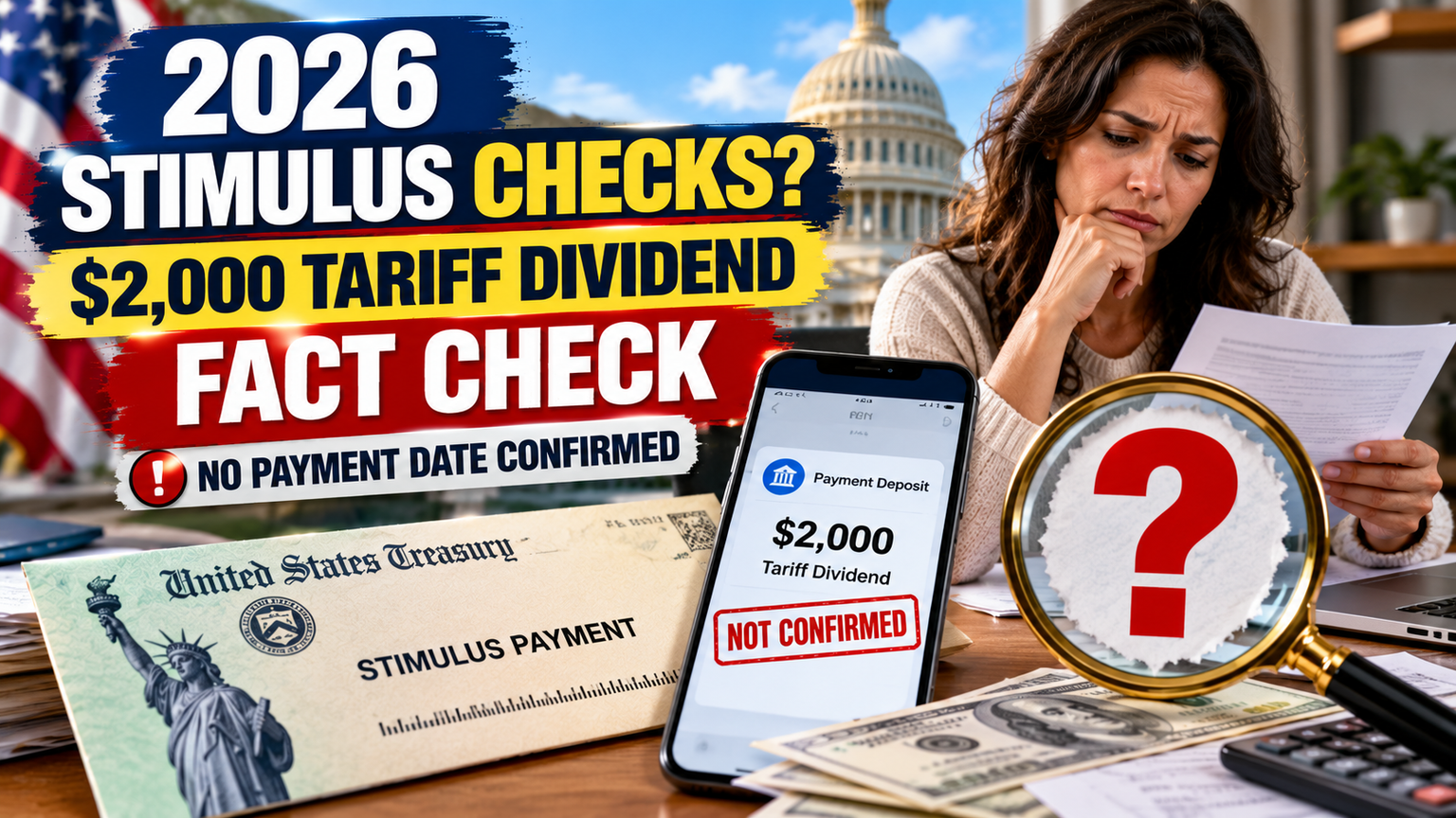 2026 Stimulus Checks and $2000 Tariff Dividend Fact Check - Govtschemes.org