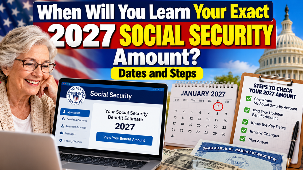 When Will You Learn Your Exact 2027 Social Security Amount? Dates and Steps 1 2027 Social Security Amount