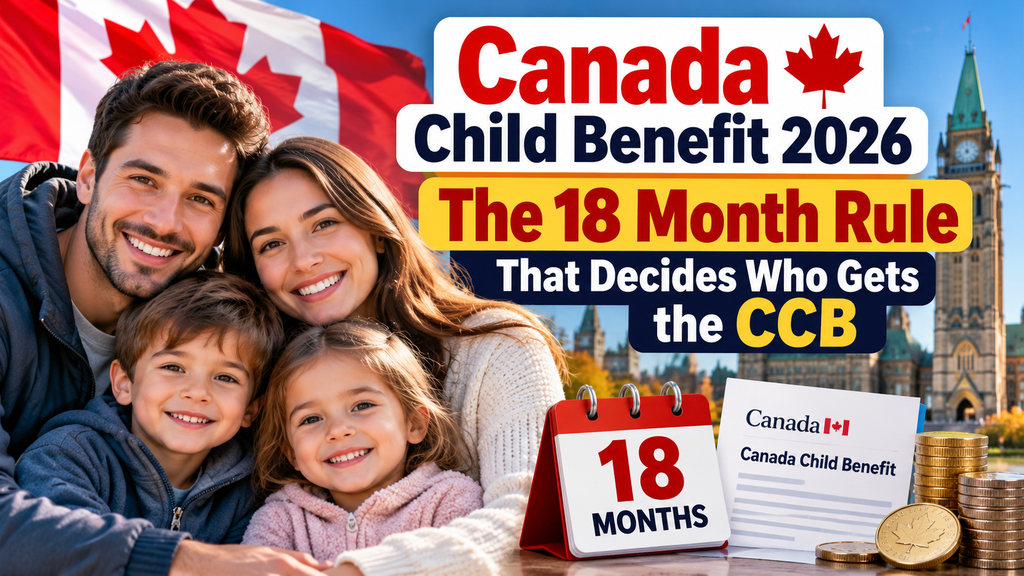Canada Child Benefit 2026: The 18 Month Rule That Decides Who Gets the CCB 1 Canada Child Benefit 2026