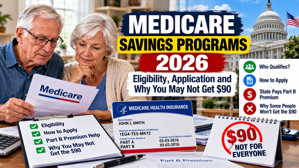 Medicare Savings Programs 2026: Eligibility, Application and Why You May Not Get $90 1 Medicare Savings Programs 2026