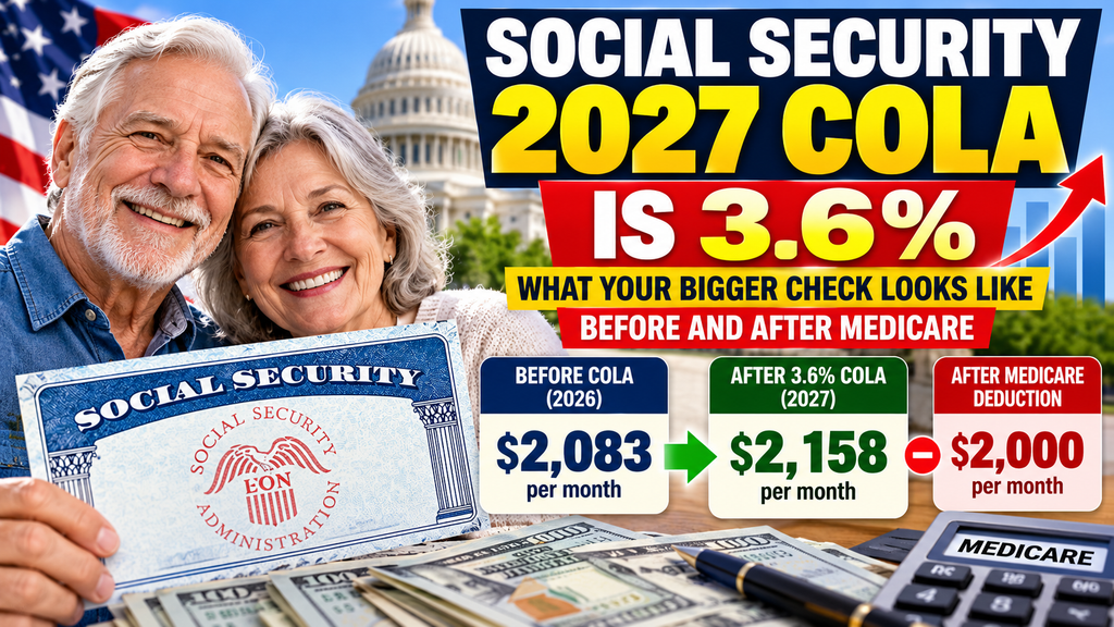 Social Security 2027 COLA Is 3.6%