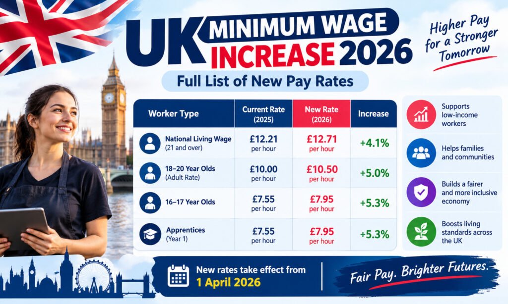 UK Minimum Wage Increase