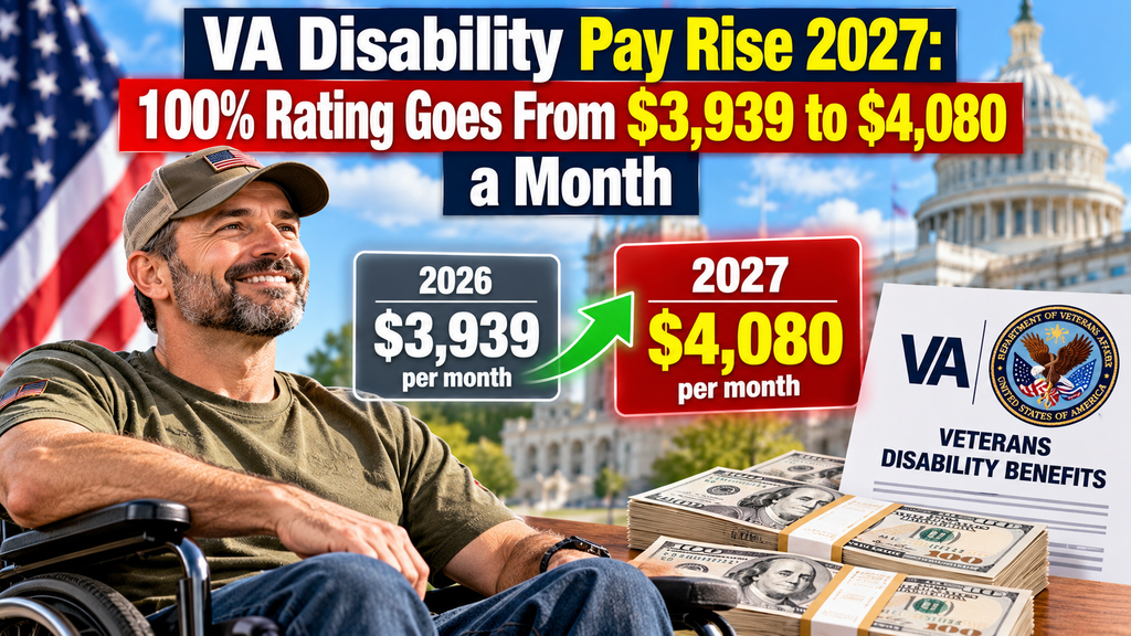 VA Disability Pay Rise 2027